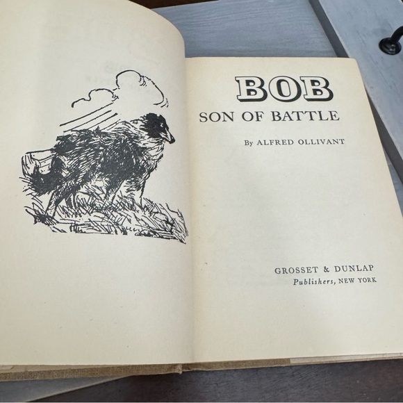Alfred Ollivant Bob Son of Battle Famous Dog Stories Illustrated Vintage 1955 - Picture 7 of 13